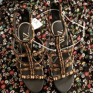 NWT Zara Sandal Heels